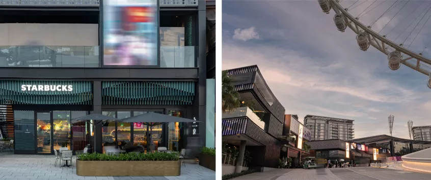 Starbucks Bluewaters Reserve Store Exterior View