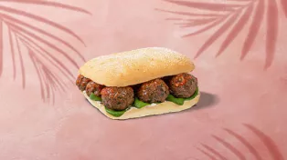 Beyond Meat Meatball Ciabatta 